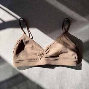 TNA (Aritzia) tan bralette